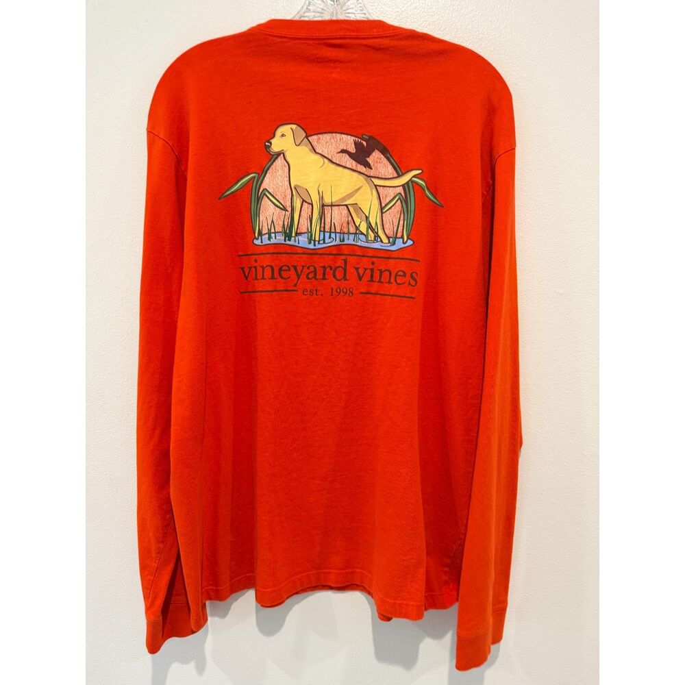 vineyard vines Long-Sleeve Sunset Dog Longsleeve | Meduim